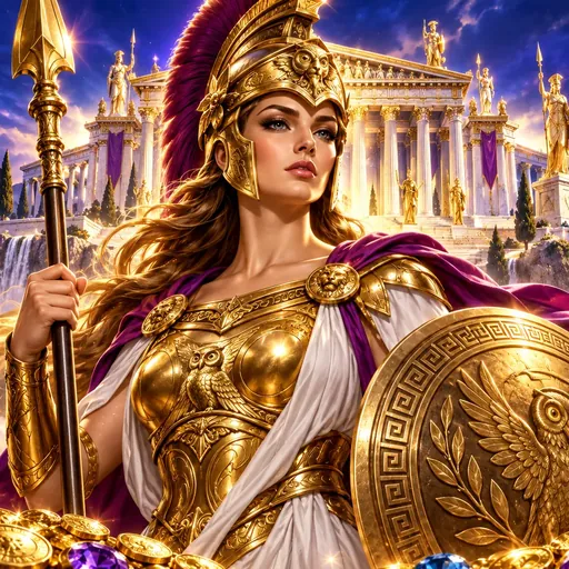 Almighty Athena Empire slot cover art